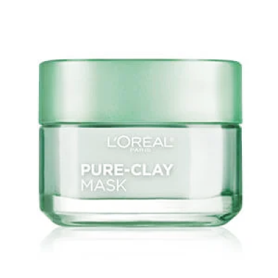 LOREAL PURE - CLAY Purify & Mattify Face Mask ( 3 Pure Clays and Eucalyptus ) 48 gm